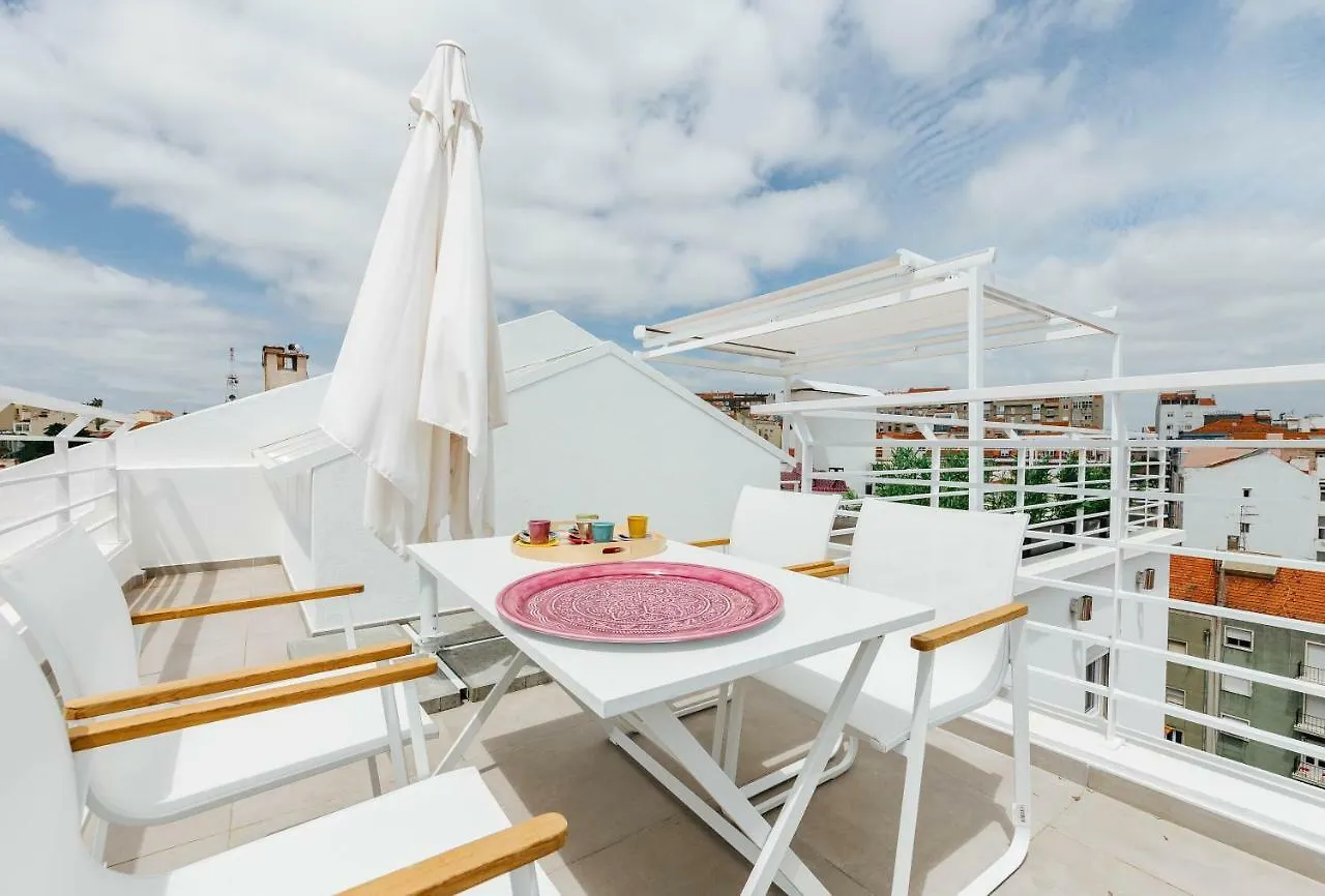 Lisboa Graca Riverview Terrace Apartment